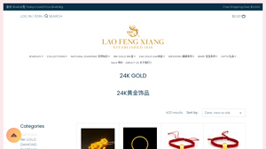 LFX Jewelry - 24K Gold Jewelry Collection