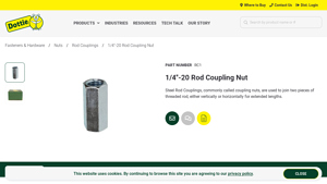 LHDottie - Rod Coupling Nut 1/4'' x 7/8''