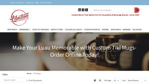 Libation Promotions - Custom Tiki Mugs