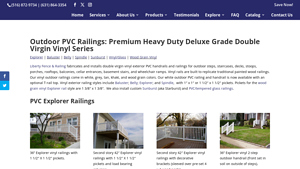 Liberty Fence - Vinyl Railings