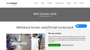 Lifting Motion - Miniature Screw Jack