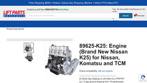 Nissan - K25 Engine