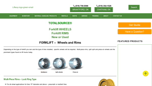 Liftway - Forklift Wheels & Rims