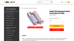 GoLight - 7921 Replacement Remote Control Battery