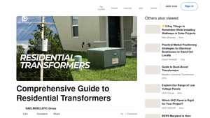 Transformers - Residential Solutions