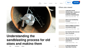 Sandblasting Solutions - Surface Finishing Services