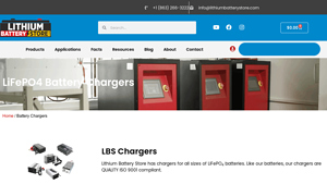 Lithium Battery Store - LiFePO4 Chargers