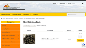 Legend Inc. - Steel Grinding Balls