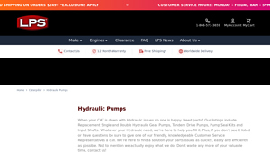 Loader Parts Source - Hydraulic Pumps & Parts