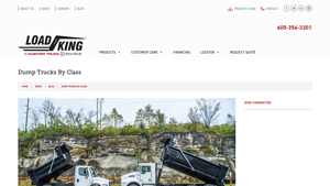 Load King - Dump Truck Classifications