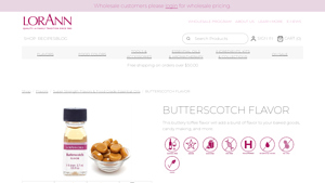 LorAnn Oils - Butterscotch Flavor