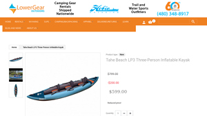 Tahe - Beach LP3 Inflatable Kayak