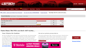 LS1Tech - Twin Ebay 78/75 Turbos vs. On3 107 Turbo