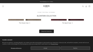 Luriax - Premium Alcantara iPhone Cases
