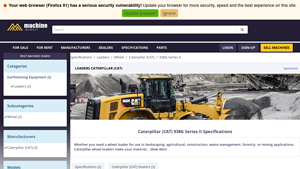 Caterpillar - 938G Series II Wheel Loader