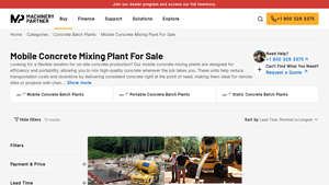Machinery Partner - Mobile Concrete Mixing Plant