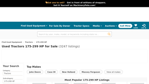 Used Tractors 175-299 HP - 3247 Listings