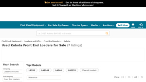 Kubota - Front End Loaders for Sale