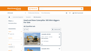 Caterpillar - 305 Mini Diggers