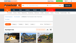 CATERPILLAR - Tree Harvesters