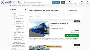 Double-Decker Buses - Setra, Van Hool, MAN, Neoplan, Güleryüz, Volvo