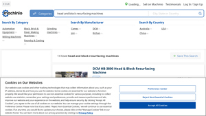 DCM - HB-3800 Head & Block Resurfacing Machine