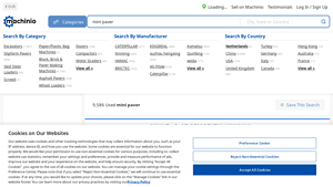 Used Mini Paver - Key Manufacturers and Models
