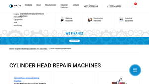 MachTrade - Cylinder Head Repair Machines