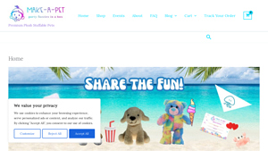 Make-A-Pet - Unstuffed Plush Animal Kits