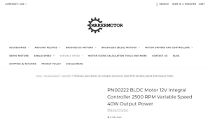 MakerMotor - PN00222 BLDC Motor