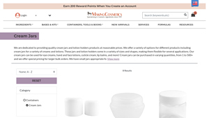 Making Cosmetics - Cream Jars & Lotion Holders
