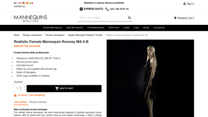 Realistic - Female Mannequin Runway MA-5-B