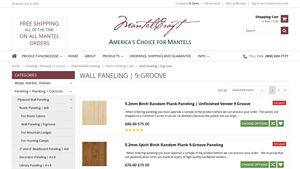 Mantel Craft - Rustic Plywood Wall Paneling