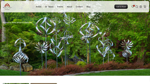 Marcus Ashley - Stainless Steel Wind Sculptures