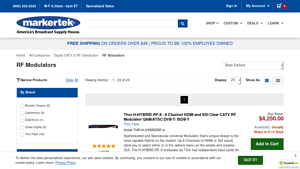 Thor - H-HYBRID-RF-8 8 Channel HDMI and SDI RF Modulator