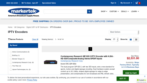 Contemporary Research - QIP-SDI 2 IPTV Encoder