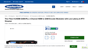Thor - H-2HDMI-QAM-IPLL 2-Channel HDMI to QAM Encoder Modulator