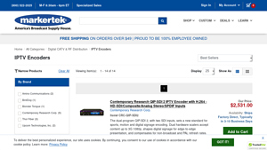 Contemporary Research - QIP-SDI 2 IPTV Encoder