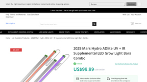 Mars Hydro - ADLITE-UR5530 LED Grow Light