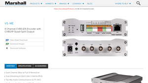 Marshall - VS-14E 4 Channel CVBS Encoder