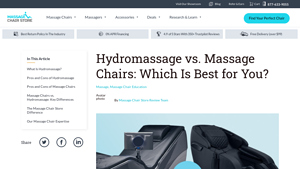 Hydromassage - Stress Relief Solutions