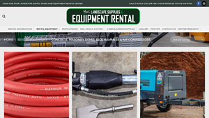 Mass Landscape Supplies - 50' Hose for 100CFM Compressor