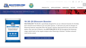 Masterblend International - 10-30-20 Blossom Booster