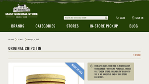 Mast General Store - Charles Chip Tin