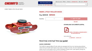 MultiRoll - Mark 2 MultiRoll Poly Roller Skid