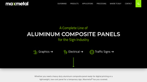 Maxmetal - Aluminum Composite Sign Boards