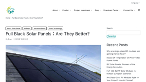 Maysun Solar - Full Black Solar Panels