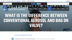 MBC Aerosol - Conventional vs. BOV Technology