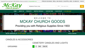 McKay Church Goods - Solar Cemetery Lights