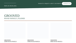 MCM Acoustical - Grooved Wood Panels & Planks
